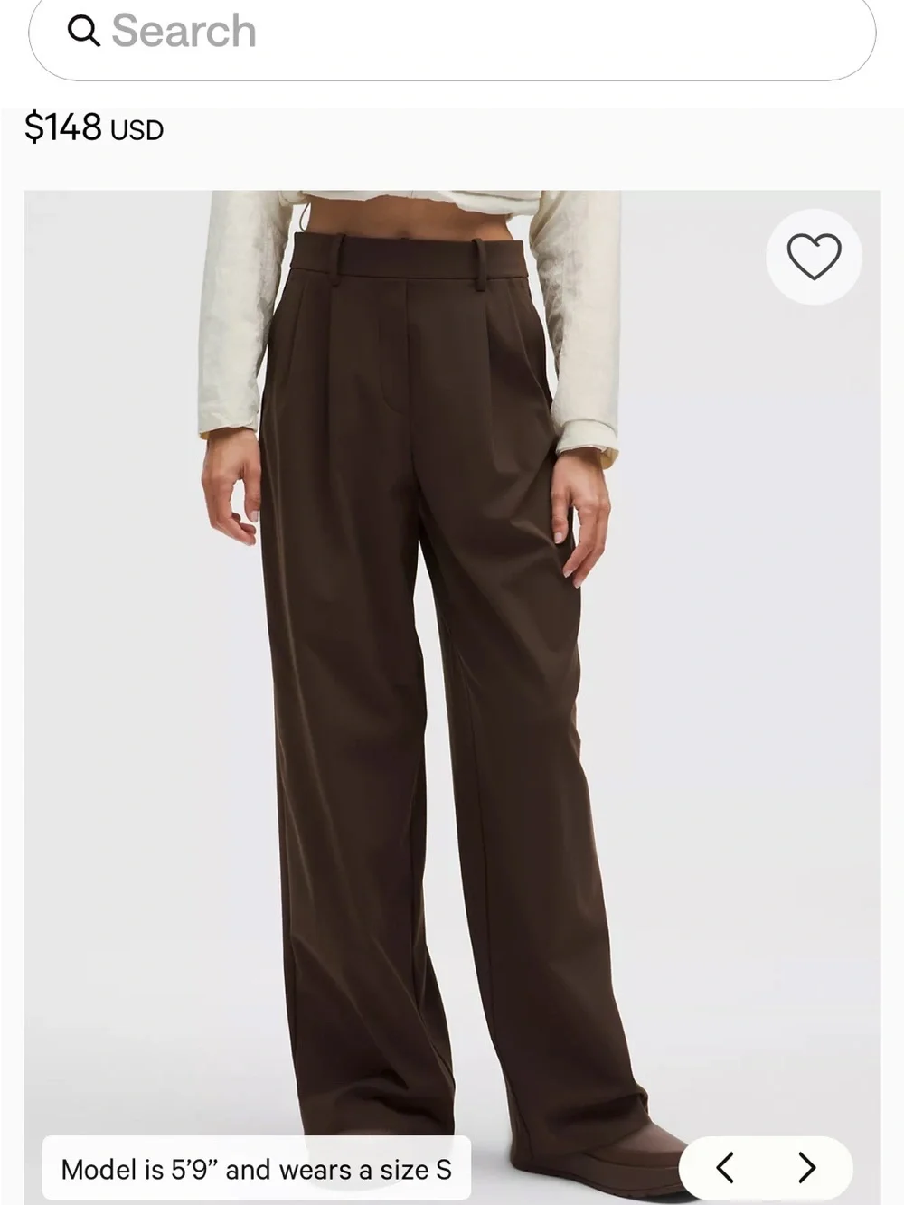 lululemon athletica high waisted trousers